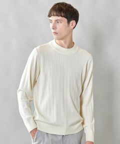 MEN'S BIGI / メンズビギ ニット・セーター | 【 吸湿・発熱・保温】ウォッシャブル モックネックニット