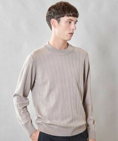 MEN'S BIGI / メンズビギ ニット・セーター | 【 吸湿・発熱・保温】ウォッシャブル モックネックニット