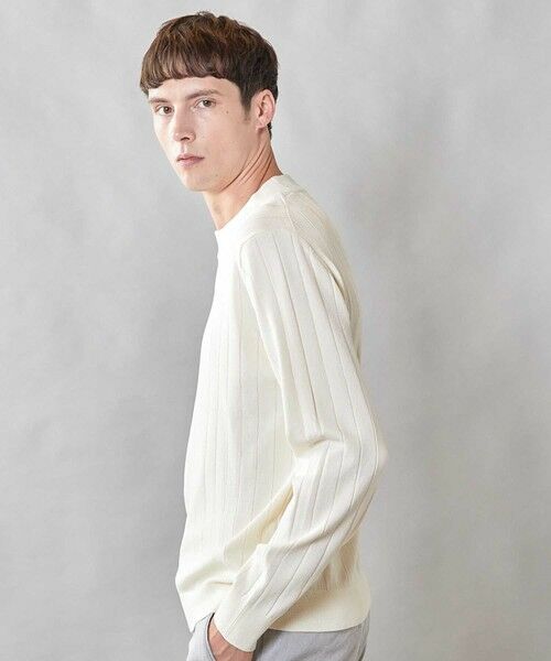 MEN'S BIGI / メンズビギ ニット・セーター | 【 吸湿・発熱・保温】ウォッシャブル モックネックニット | 詳細4