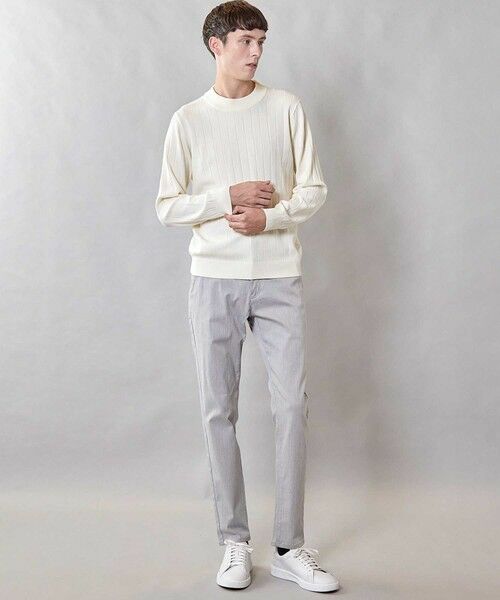 MEN'S BIGI / メンズビギ ニット・セーター | 【 吸湿・発熱・保温】ウォッシャブル モックネックニット | 詳細7