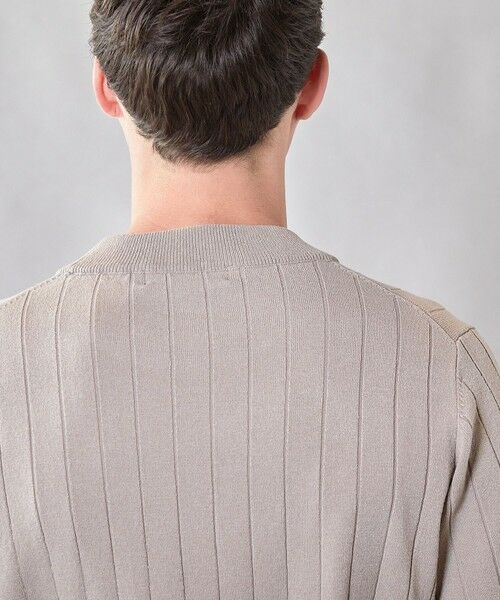 MEN'S BIGI / メンズビギ ニット・セーター | 【 吸湿・発熱・保温】ウォッシャブル モックネックニット | 詳細12
