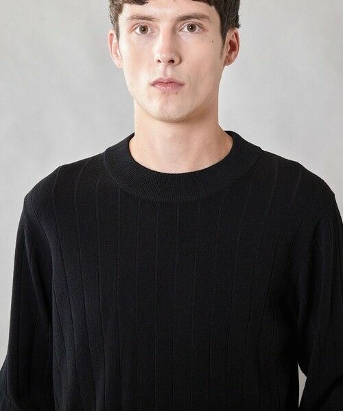 MEN'S BIGI / メンズビギ ニット・セーター | 【 吸湿・発熱・保温】ウォッシャブル モックネックニット | 詳細18