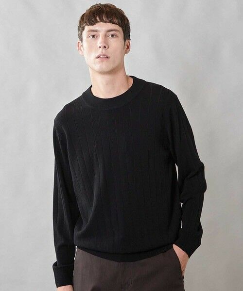 MEN'S BIGI / メンズビギ ニット・セーター | 【 吸湿・発熱・保温】ウォッシャブル モックネックニット | 詳細14