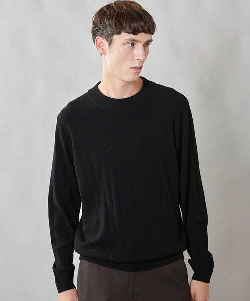 MEN'S BIGI / メンズビギ ニット・セーター | 【 吸湿・発熱・保温】ウォッシャブル モックネックニット | 詳細15