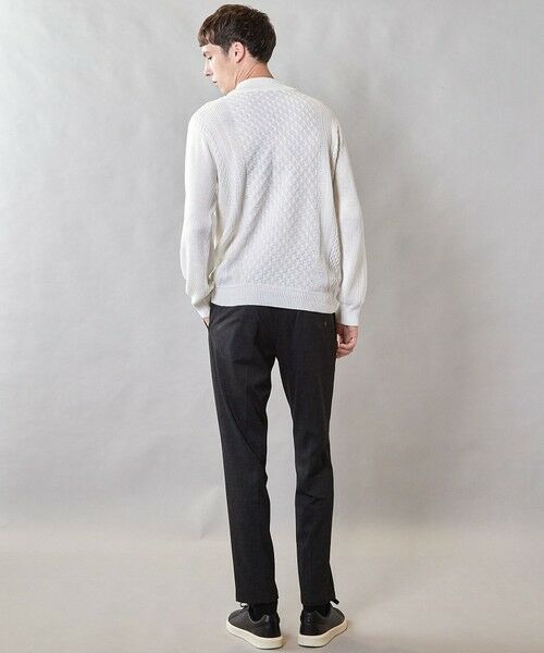 MEN'S BIGI / メンズビギ ニット・セーター | 【ウォッシャブル素材】モックネックハイゲージ ウール混ニット | 詳細6