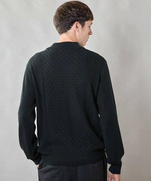 MEN'S BIGI / メンズビギ ニット・セーター | 【ウォッシャブル素材】モックネックハイゲージ ウール混ニット | 詳細24
