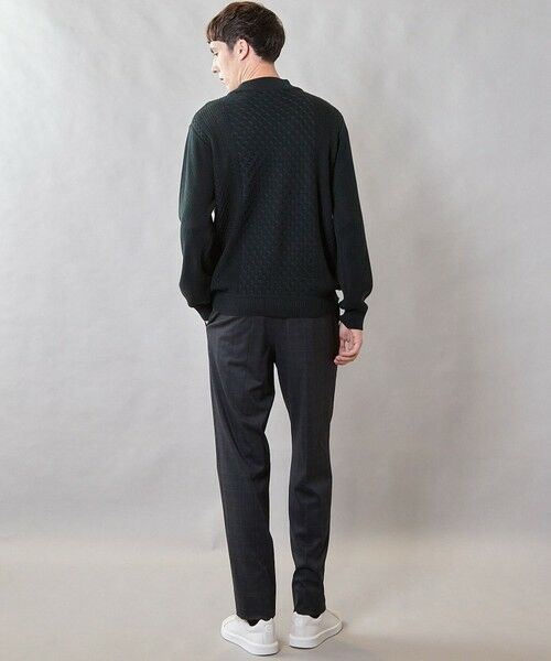 MEN'S BIGI / メンズビギ ニット・セーター | 【ウォッシャブル素材】モックネックハイゲージ ウール混ニット | 詳細26
