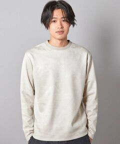MEN'S BIGI / メンズビギ Tシャツ | エンボスリンクスフェイクスウェードロンT