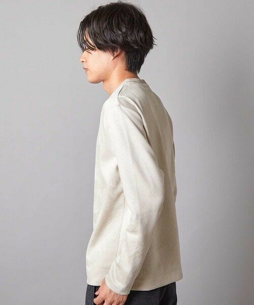 MEN'S BIGI / メンズビギ Tシャツ | エンボスリンクスフェイクスウェードロンT | 詳細2