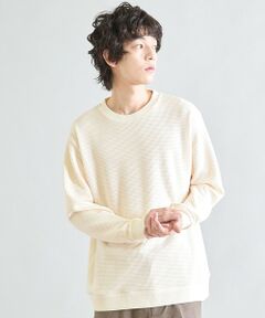 MEN'S BIGI / メンズビギ スウェット | ニットソーハニカムクルーネック