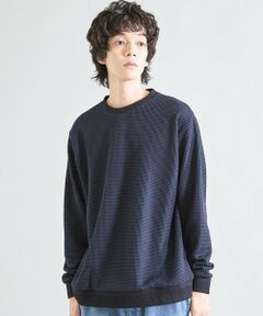 MEN'S BIGI / メンズビギ スウェット | ニットソーハニカムクルーネック