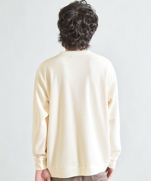 MEN'S BIGI / メンズビギ スウェット | ニットソーハニカムクルーネック | 詳細3
