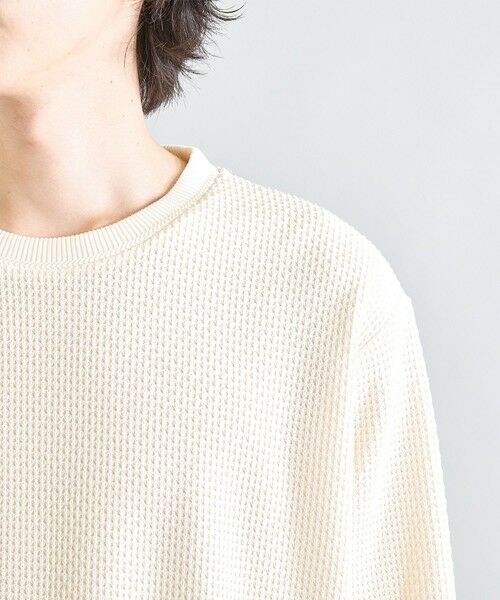 MEN'S BIGI / メンズビギ スウェット | ニットソーハニカムクルーネック | 詳細5