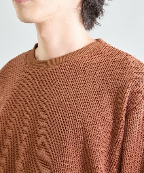 MEN'S BIGI / メンズビギ スウェット | ニットソーハニカムクルーネック | 詳細19