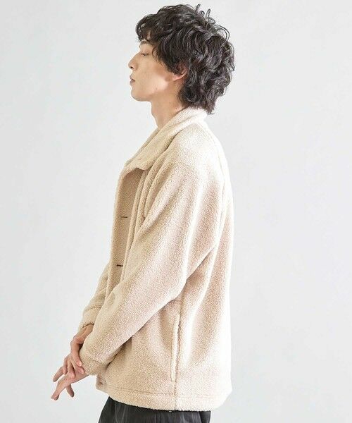 MEN'S BIGI / メンズビギ その他アウター | スタンドカラー ボアフリースジャケット | 詳細2
