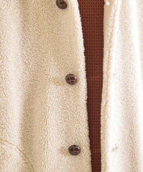 MEN'S BIGI / メンズビギ その他アウター | スタンドカラー ボアフリースジャケット | 詳細5