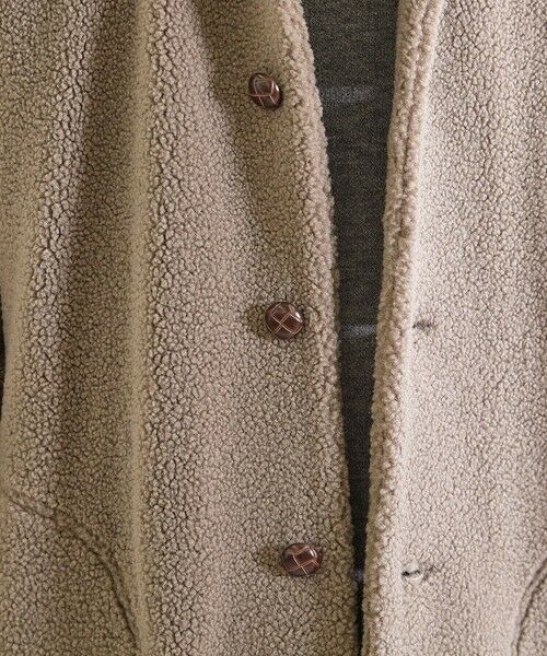 MEN'S BIGI / メンズビギ その他アウター | スタンドカラー ボアフリースジャケット | 詳細12