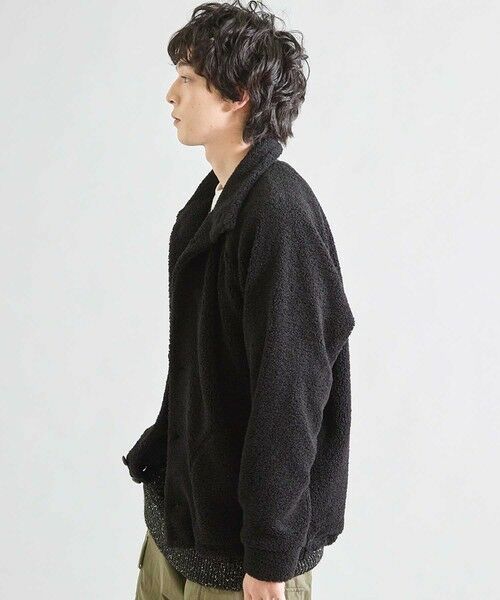 MEN'S BIGI / メンズビギ その他アウター | スタンドカラー ボアフリースジャケット | 詳細15