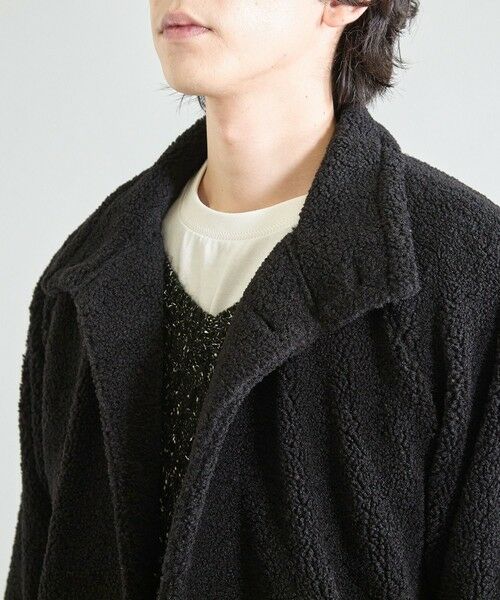 MEN'S BIGI / メンズビギ その他アウター | スタンドカラー ボアフリースジャケット | 詳細17