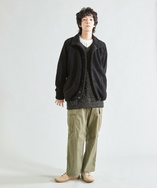 MEN'S BIGI / メンズビギ その他アウター | スタンドカラー ボアフリースジャケット | 詳細19