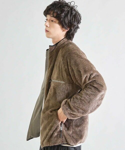 MEN'S BIGI / メンズビギ その他アウター | 【2WAY】リバーシブルフリースタッチブルゾン | 詳細2