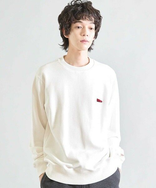 MEN'S BIGI / メンズビギ スウェット | 【Good wear×BARRY McGEE×UNION STATION】ピグメント加工 別注クルーネックスウェット | 詳細1