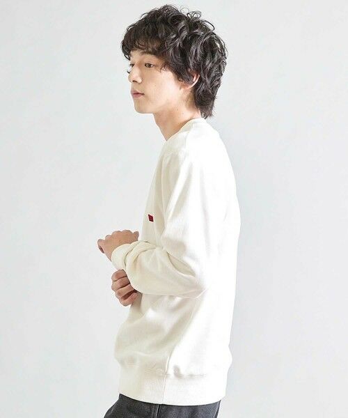 MEN'S BIGI / メンズビギ スウェット | 【Good wear×BARRY McGEE×UNION STATION】ピグメント加工 別注クルーネックスウェット | 詳細2