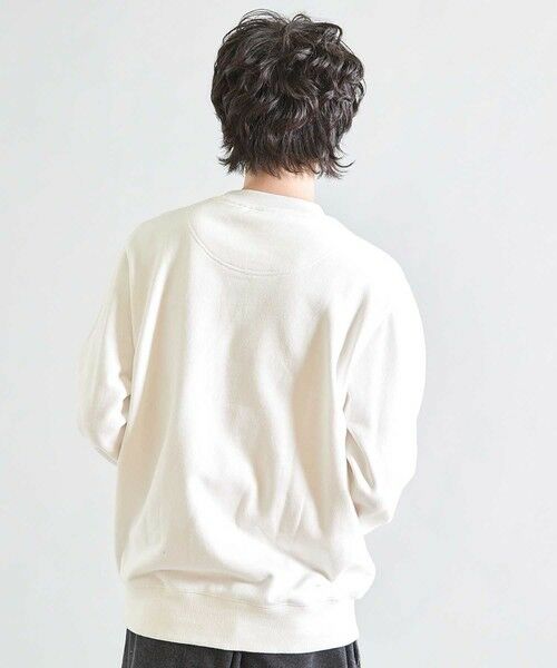 MEN'S BIGI / メンズビギ スウェット | 【Good wear×BARRY McGEE×UNION STATION】ピグメント加工 別注クルーネックスウェット | 詳細3