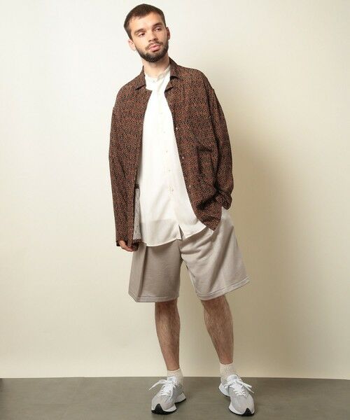 MEN'S BIGI / メンズビギ その他パンツ | グロッシースウェットハーフパンツ | 詳細12