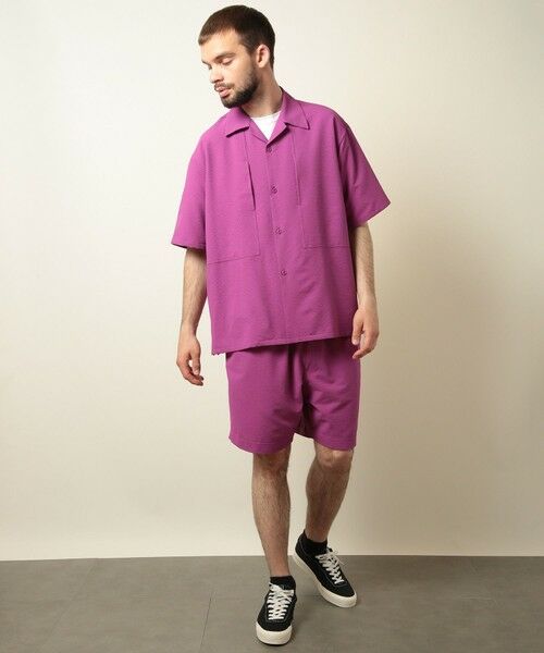 MEN'S BIGI / メンズビギ シャツ・ブラウス | シアサッカーBIGヨークポケットャツ | 詳細16