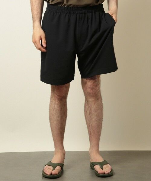 MEN'S BIGI / メンズビギ その他パンツ | シアサッカーイージーショーツ（ブラック）