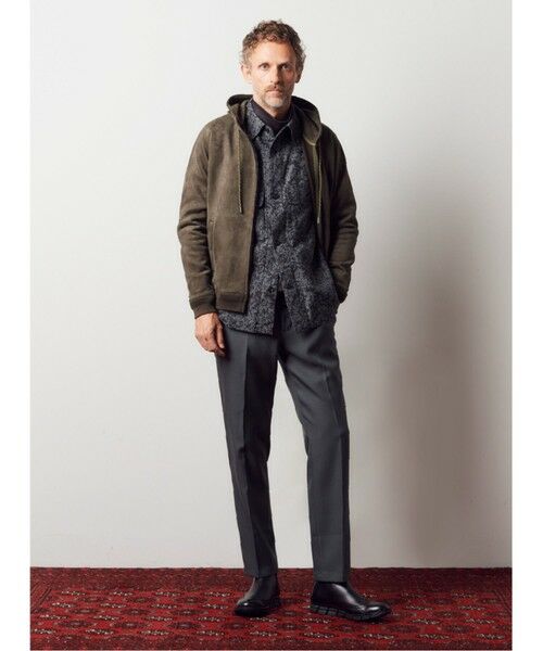 MEN'S BIGI / メンズビギ その他パンツ | 【スタプレタイプ/EASY CARE】ツイルストレッチイージーパンツ | 詳細7