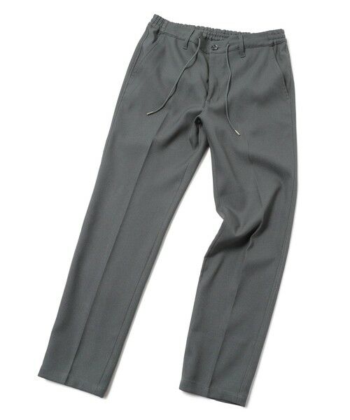 MEN'S BIGI / メンズビギ その他パンツ | 【スタプレタイプ/EASY CARE】ツイルストレッチイージーパンツ（グレー）