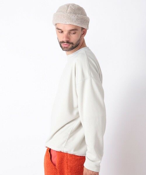 MEN'S BIGI / メンズビギ スウェット | エステル裏毛ドローストリングスウェット | 詳細3