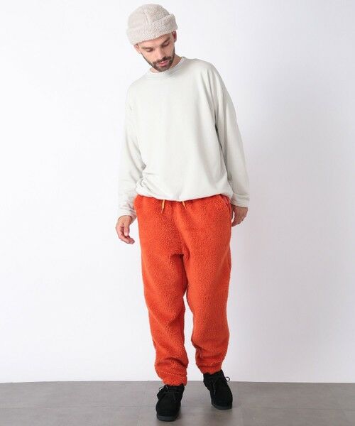 MEN'S BIGI / メンズビギ スウェット | エステル裏毛ドローストリングスウェット | 詳細5