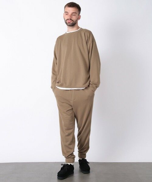 MEN'S BIGI / メンズビギ スウェット | エステル裏毛ドローストリングスウェット | 詳細16