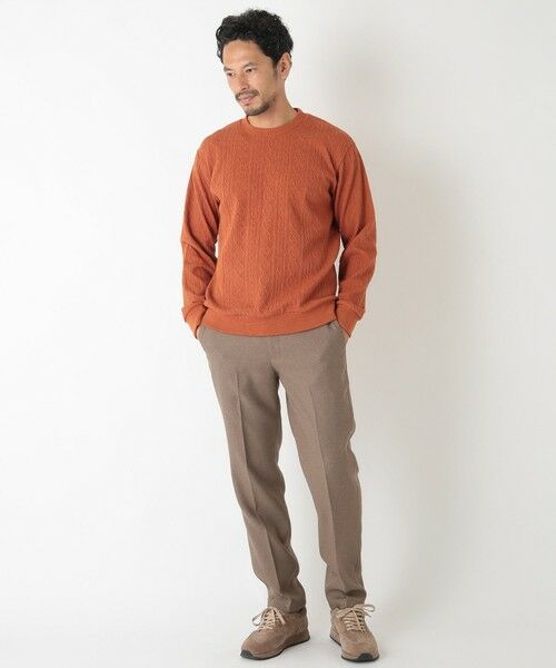 MEN'S BIGI / メンズビギ その他パンツ | 【スタプレタイプ/EASY CARE】ツイルストレッチイージーパンツ | 詳細3