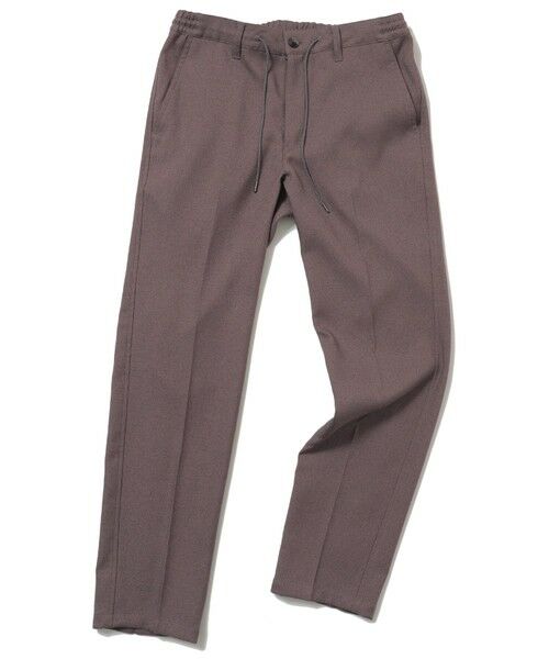 MEN'S BIGI / メンズビギ その他パンツ | 【スタプレタイプ/EASY CARE】ツイルストレッチイージーパンツ（ブラウン系）