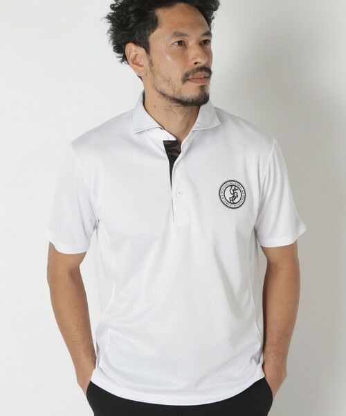 MEN'S BIGI / メンズビギ ポロシャツ | ＜1PIU1UGUALE3 RELAX＞別注　リバーメッシュポロシャツ | 詳細1