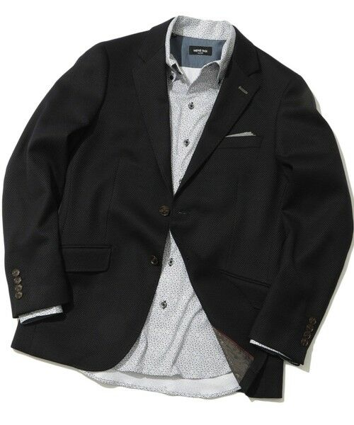 MEN'S BIGI / メンズビギ テーラードジャケット | 【ACTIVE TAILOR】アソートストレッチジャケット（ダークネイビー）