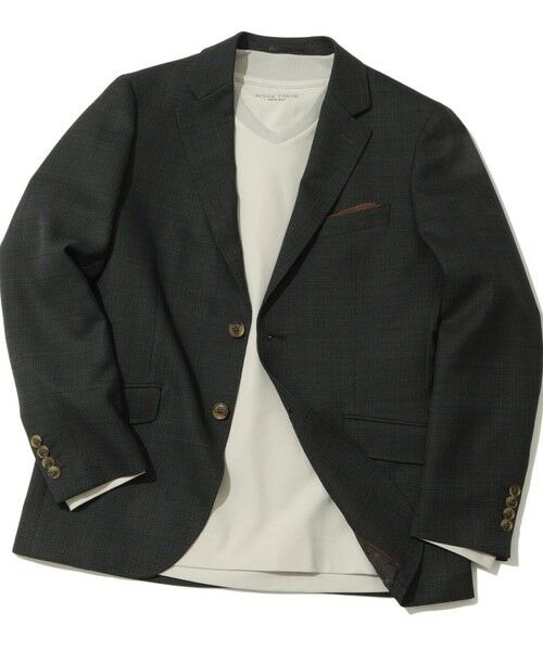 MEN'S BIGI / メンズビギ テーラードジャケット | 【ACTIVE TAILOR】アソートストレッチジャケット（グリーン系）