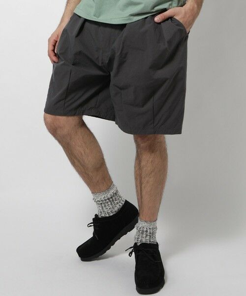 MEN'S BIGI / メンズビギ チノ・ワークパンツ | タスランナイロンヴィンテージオックスショートパンツ | 詳細1