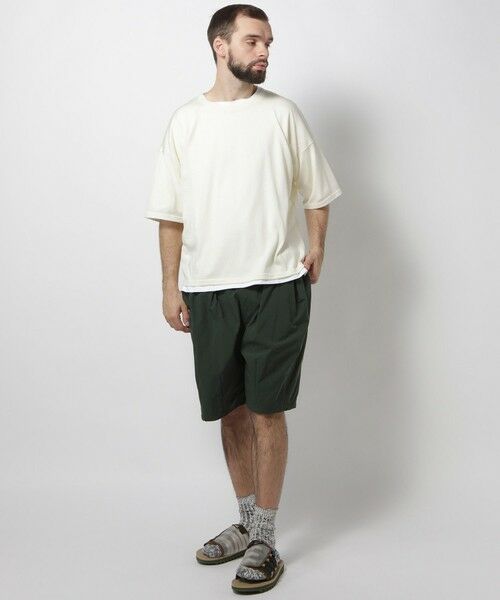 MEN'S BIGI / メンズビギ チノ・ワークパンツ | タスランナイロンヴィンテージオックスショートパンツ | 詳細6