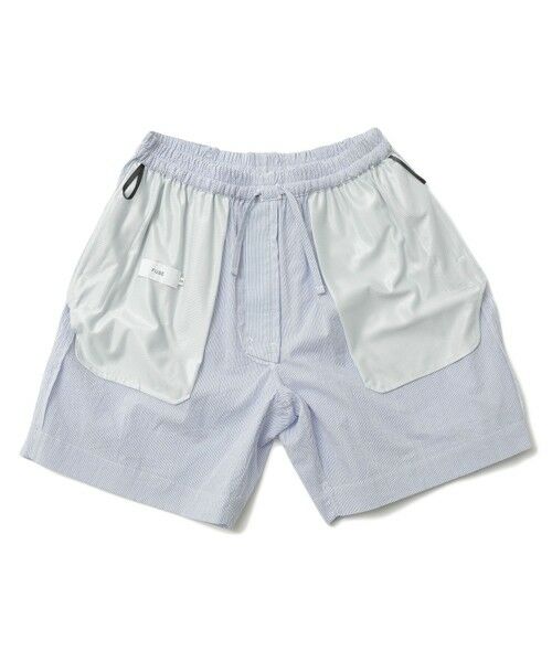 MEN'S BIGI / メンズビギ ショート・ハーフ・半端丈パンツ | ライトコードレーン天日干しワッシャーショーツ | 詳細16