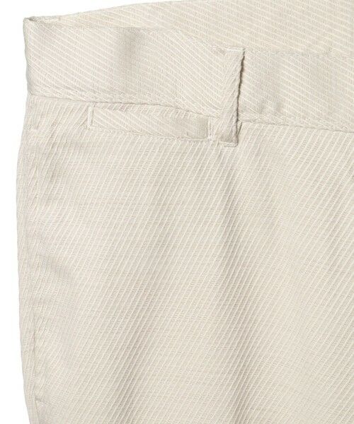 MEN'S BIGI / メンズビギ スラックス・ドレスパンツ | コットン3本合糸ツイル裏起毛スラックス | 詳細3
