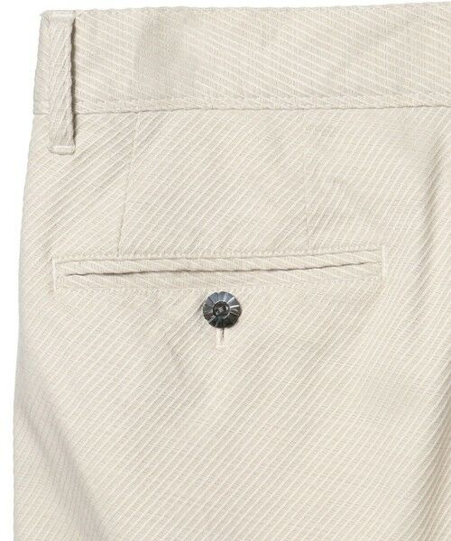 MEN'S BIGI / メンズビギ スラックス・ドレスパンツ | コットン3本合糸ツイル裏起毛スラックス | 詳細7