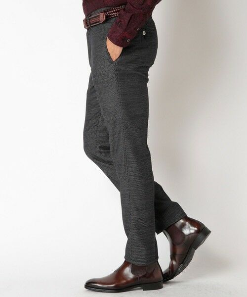 MEN'S BIGI / メンズビギ スラックス・ドレスパンツ | コットン3本合糸ツイル裏起毛スラックス | 詳細12
