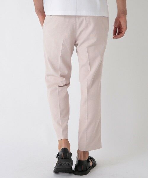 MEN'S BIGI / メンズビギ スラックス・ドレスパンツ | 【BODYSHELL】コットン×リネン アンクル丈パンツ | 詳細3