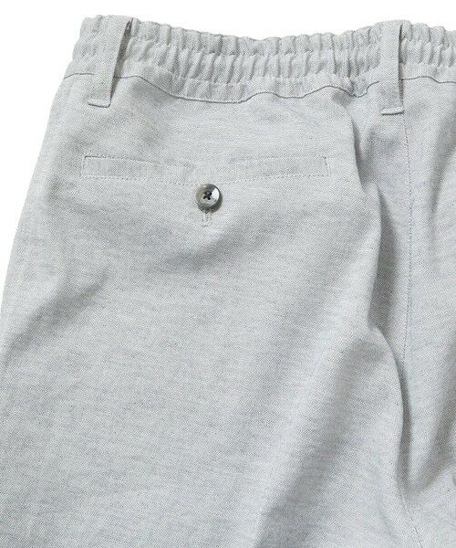 MEN'S BIGI / メンズビギ スラックス・ドレスパンツ | 【BODYSHELL】コットン×リネン アンクル丈パンツ | 詳細14