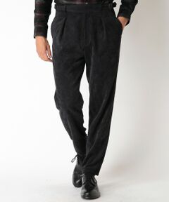 MEN'S BIGI / メンズビギ スラックス・ドレスパンツ | ソフトコーデュロイストレッチパンツ